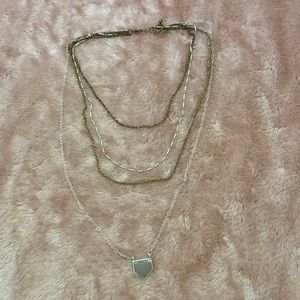 4 layer necklace